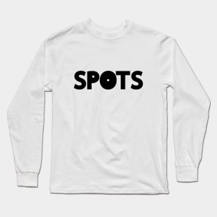 Spots creative  logo design Long Sleeve T-Shirt